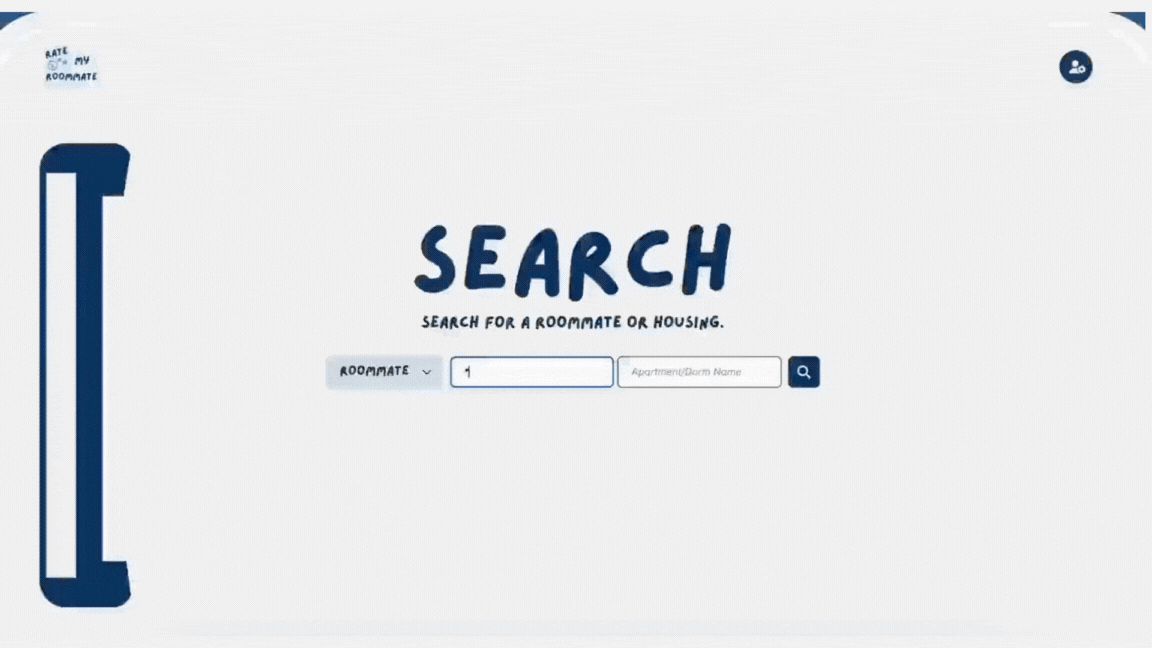 Rate My Roommate demo